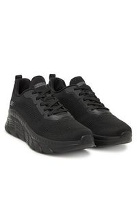 skechers - Skechers Sneakersy Bobs B Flex Hi-Flying Hi 117385/BBK Czarny. Kolor: czarny. Materiał: materiał #5