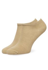 TOMMY HILFIGER - Tommy Hilfiger Skarpety krótkie 343024001 Beżowy. Kolor: beżowy. Materiał: bawełna #3