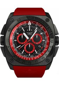 AVIATOR - Zegarek Aviator Zegarek męski Aviator M.2.30.5.215.6 czerwony. Kolor: czerwony #1