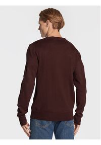 Brave Soul Sweter MK-279PARSEC2 Brązowy Regular Fit. Kolor: brązowy. Materiał: syntetyk #3