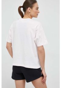 Champion t-shirt bawełniany kolor różowy. Kolor: różowy. Materiał: bawełna #5