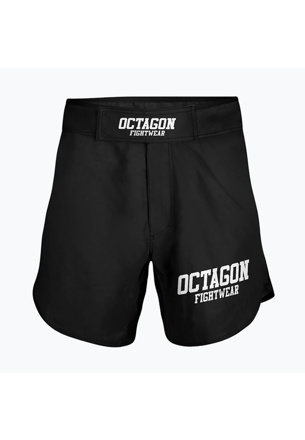 OCTAGON - Spodenki treningowe męskie Octagon Fight Wear MMA. Kolor: czarny