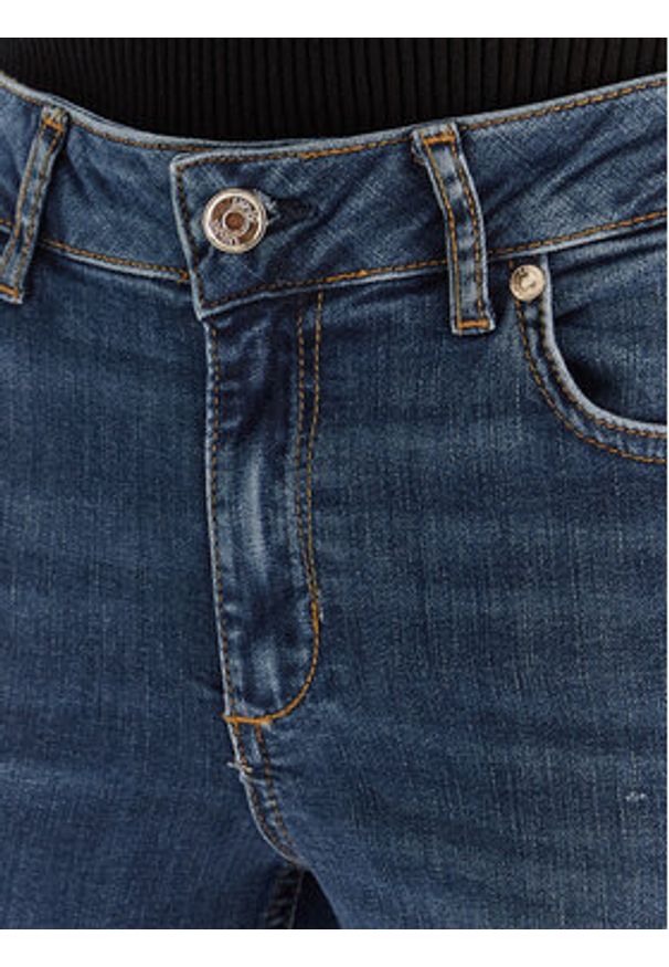 Liu Jo Jeansy UF5035 D0236 Granatowy Slim Fit. Kolor: niebieski
