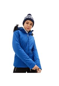 ICEPEAK - Kurtka narciarska damska Icepeak Ellorre. Kolor: niebieski. Materiał: poliester. Sezon: zima. Sport: narciarstwo