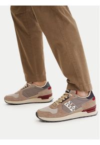 Napapijri Sneakersy Stab NP0A8BNY Beżowy. Kolor: beżowy. Materiał: materiał #6