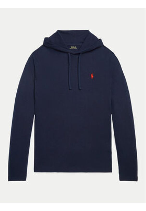 Polo Ralph Lauren Longsleeve 710847203013 Granatowy Regular Fit. Typ kołnierza: polo. Kolor: niebieski. Materiał: bawełna. Długość rękawa: długi rękaw