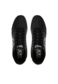 Versace Jeans Couture Sneakersy 80YA3SD1 ZPB84 Czarny. Kolor: czarny. Materiał: skóra #3