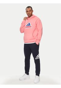 Adidas - adidas Bluza Future Icons Badge of Sport IS9597 Różowy Regular Fit. Kolor: różowy. Materiał: bawełna. Styl: sportowy #5