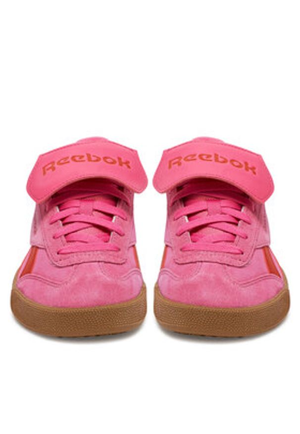Reebok Sneakersy SMASH EDGE KILTY 100241116 Różowy. Kolor: różowy. Materiał: zamsz, skóra