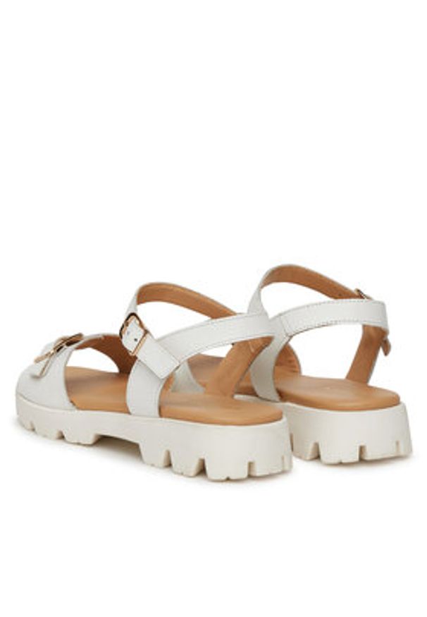 Lasocki Sandały GRD-3134-03 Biały. Kolor: biały. Materiał: skóra