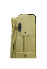 Wittchen - Duża walizka miękka z błyszczącym suwakiem z przodu zielona. Kolor: zielony. Materiał: poliester. Styl: elegancki, wakacyjny #9