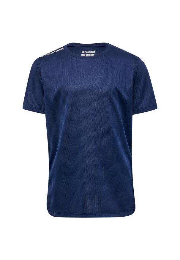 Koszulka dla dzieci Hummel. Kolor: niebieski. Sport: bieganie, piłka nożna