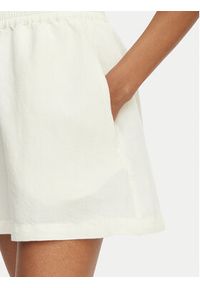 BOSS Szorty materiałowe C_Tallan 50559251 Kremowy Relaxed Fit. Kolor: kremowy. Materiał: wiskoza #3