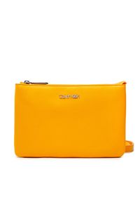 Calvin Klein Torebka Ck Must Ew Xbody K60K607883 Pomarańczowy. Kolor: pomarańczowy. Materiał: skórzane #1