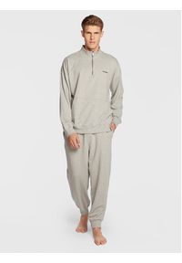 Calvin Klein Underwear Spodnie piżamowe 000NM2302E Szary Relaxed Fit. Kolor: szary. Materiał: bawełna #2