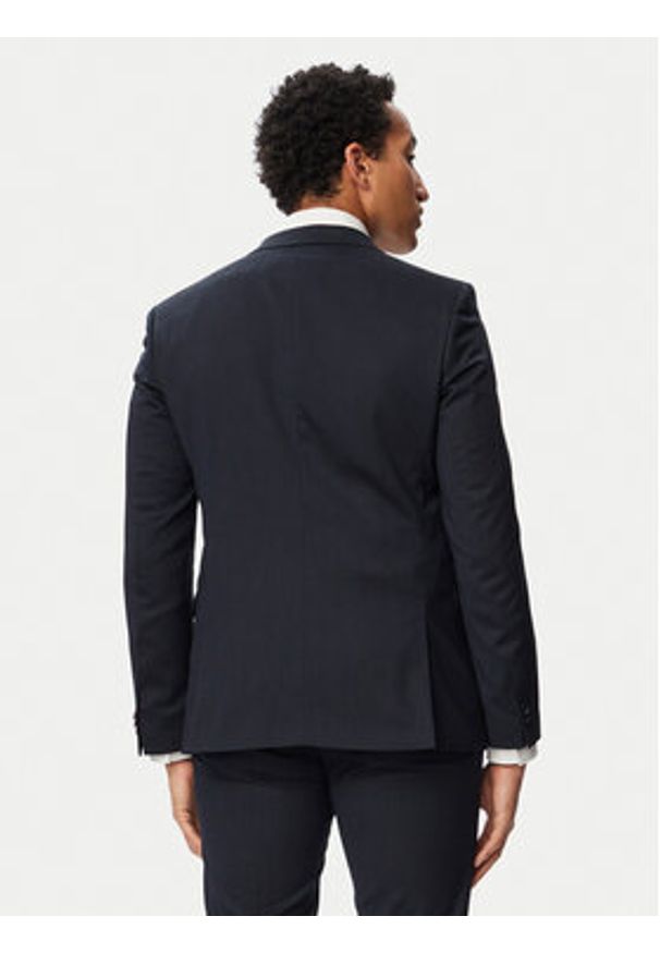 Hugo - HUGO Garnitur Arti-Hesten 253X 50567831 Granatowy Extra Slim Fit. Kolor: niebieski. Materiał: syntetyk
