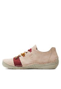 Rieker Sneakersy 52510-31 Różowy. Kolor: różowy #3
