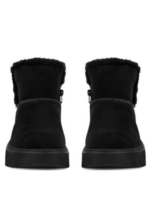 Rieker Revolution Lifestyle Śniegowce W2071-00 Czarny. Kolor: czarny. Materiał: zamsz, skóra