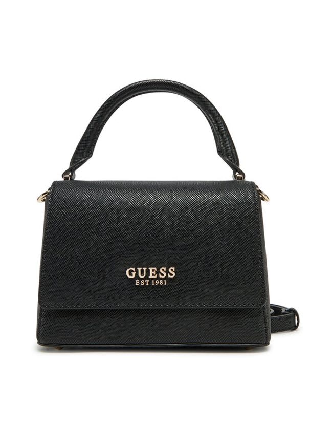 Guess Torebka HWZG96 43200 Czarny. Kolor: czarny. Materiał: skórzane