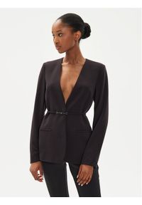Calvin Klein Marynarka K20K207154 Czarny Slim Fit. Kolor: czarny. Materiał: syntetyk #1