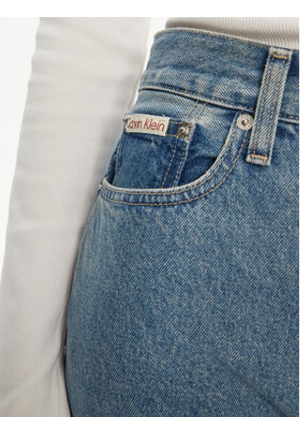 Calvin Klein Jeans Jeansy Barrel J20J225005 Niebieski Loose Fit. Kolor: niebieski