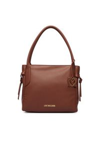Love Moschino - LOVE MOSCHINO Torebka JC4056PP1PLL0200 Brązowy. Kolor: brązowy. Materiał: skórzane #6