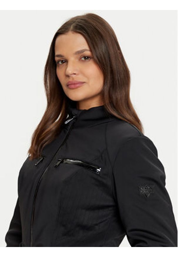 Guess Kombinezon narciarski W4PD1M WH1S0 Czarny Regular Fit. Kolor: czarny. Materiał: syntetyk. Sport: narciarstwo