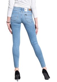 Lee - SPODNIE DAMSKIE LEE SCARLETT SKINNY LIGHT FLORIN L526MOHR