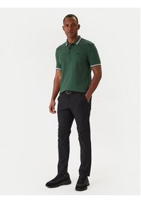 BOSS Polo Paddy 50469055 Zielony Regular Fit. Typ kołnierza: polo. Kolor: zielony. Materiał: bawełna #3