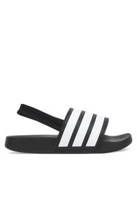 Adidas - adidas Sandały adilette Estrap JR5328 Czarny. Kolor: czarny