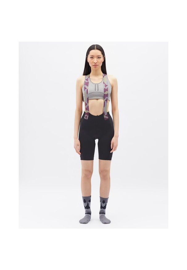 Damskie spodenki na szelkach i w pasie Silvini Salia. Kolor: czarny. Sport: kolarstwo