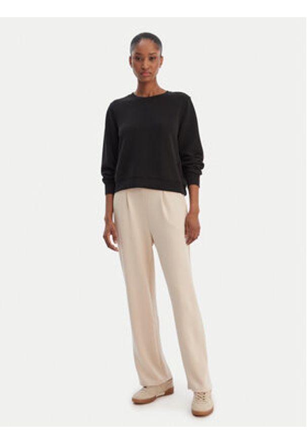 Vero Moda Spodnie materiałowe Hali 10339404 Beżowy Straight Fit. Kolor: beżowy. Materiał: syntetyk, wiskoza