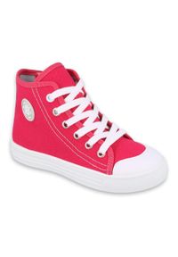 Befado obuwie dziecięce 438X012 różowe. Kolor: różowy. Styl: elegancki