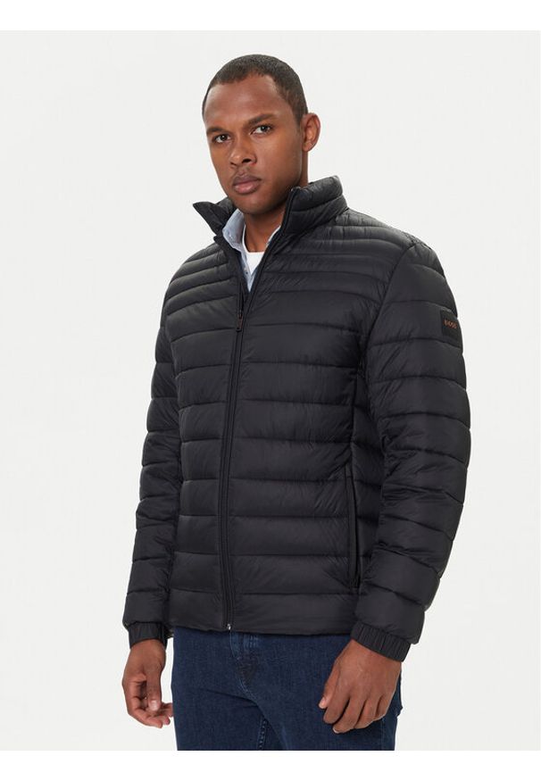 BOSS Kurtka zimowa Oden2 50549252 Czarny Slim Fit. Kolor: czarny. Materiał: syntetyk. Sezon: zima