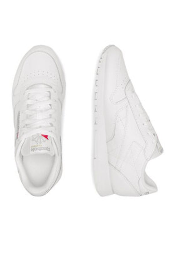 Reebok Sneakersy EO-CLASSIC LEATHER 100008496 Biały. Kolor: biały. Materiał: skóra, syntetyk. Model: Reebok Classic