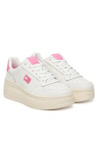 Tommy Jeans Sneakersy Tjw Basket Flatform EN0EN02981 Biały. Kolor: biały. Materiał: skóra #4