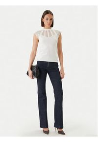 Morgan Bluzka 222-DEMANE Biały Regular Fit. Kolor: biały. Materiał: wiskoza #5