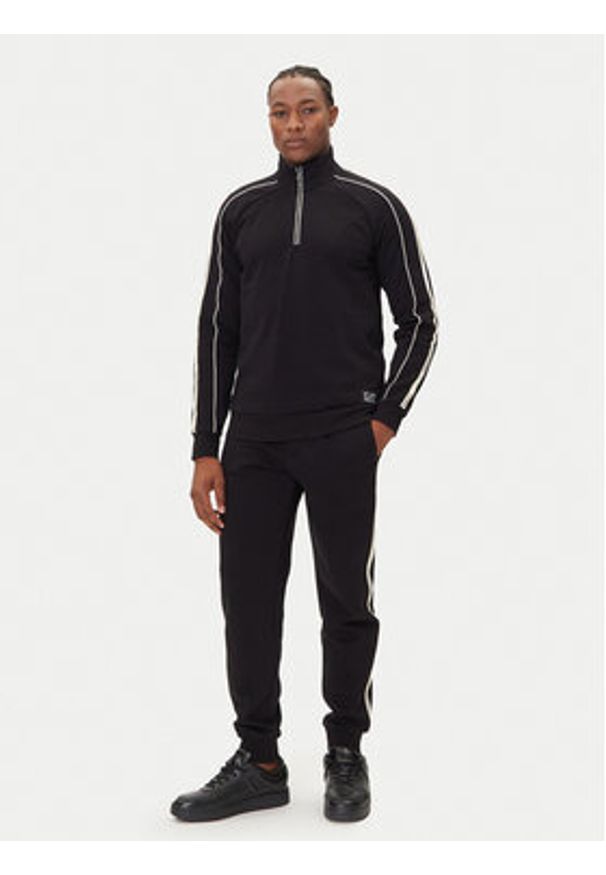 EA7 Emporio Armani Bluza 7M000971 AF10377 UC001 Czarny Regular Fit. Kolor: czarny. Materiał: bawełna