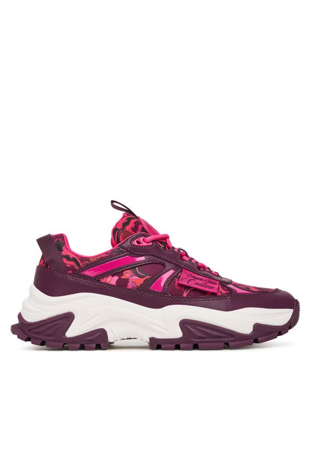 Sneakersy Versace Jeans Couture. Kolor: czerwony