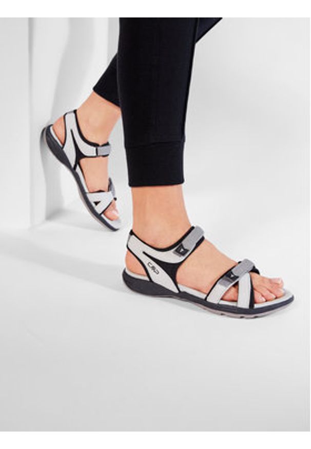 CMP Sandały Adib Wmn Hiking Sandal 39Q9536 Szary. Kolor: szary. Materiał: materiał