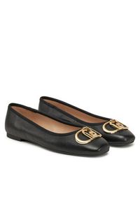 Liu Jo Baleriny Dafne 04 SA5033 PX460 Czarny. Kolor: czarny. Materiał: skóra