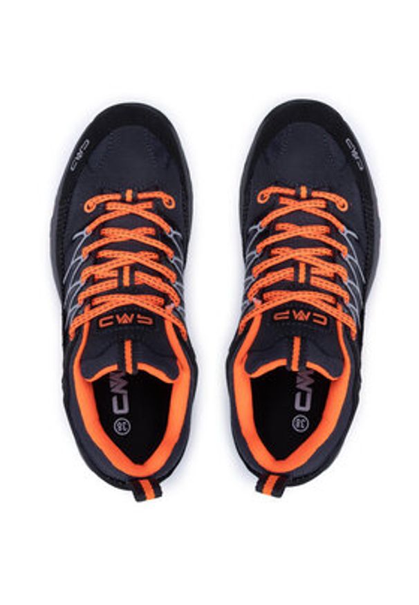 CMP Trekkingi Kids Rigel Low Trekking Shoe Wp 3Q54554J Granatowy. Kolor: niebieski. Materiał: zamsz, skóra. Sport: turystyka piesza