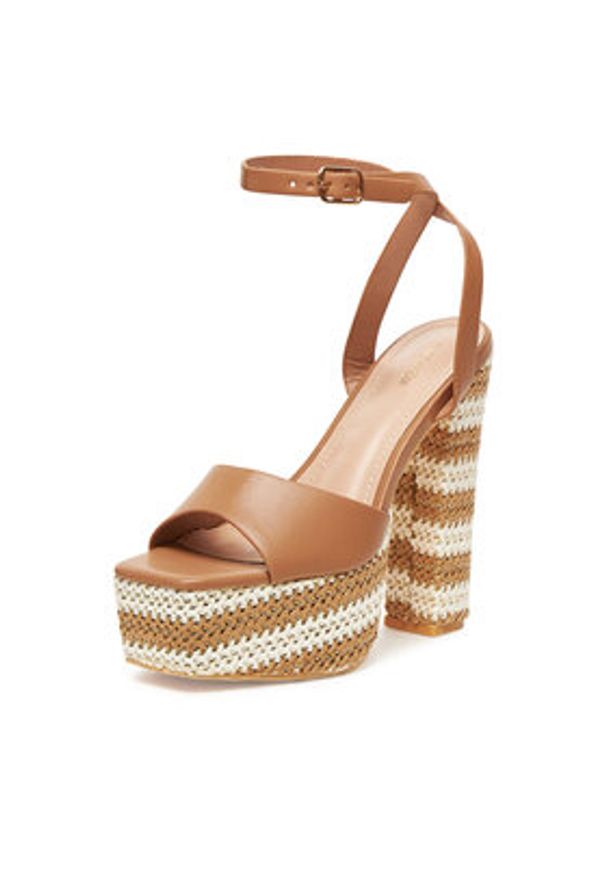 DeeZee Sandały LB9110-1 Brązowy. Kolor: brązowy. Materiał: syntetyk, materiał