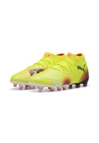Puma - Damskie buty piłkarskie FUTURE 8 ULTIMATE AG PUMA. Kolor: czarny, różowy, wielokolorowy, żółty. Sport: piłka nożna