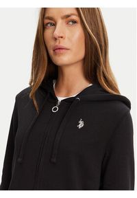 U.S. Polo Assn. Bluza WUP1512 Czarny Regular Fit. Typ kołnierza: polo. Kolor: czarny. Materiał: bawełna, syntetyk #4