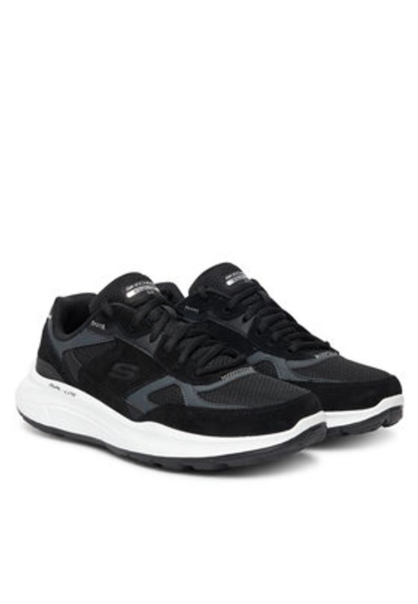 skechers - Skechers Sneakersy Equalizer 5.0-Rondor 232613/BKW Czarny. Kolor: czarny. Materiał: materiał
