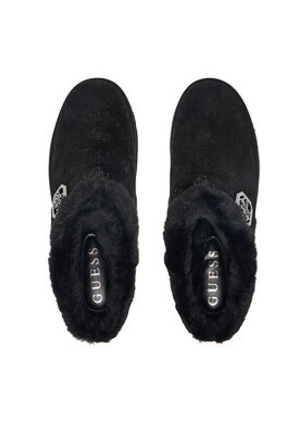Guess Śniegowce FLFDOC ESU06 Czarny. Kolor: czarny. Materiał: materiał