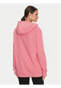 Guess Bluza Sara V4YQ00 K68I4 Różowy Relaxed Fit. Kolor: różowy. Materiał: bawełna #5