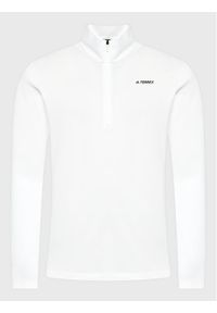Adidas - adidas Bluza techniczna Terrex Everyhike HI3613 Biały Regular Fit. Kolor: biały. Materiał: syntetyk