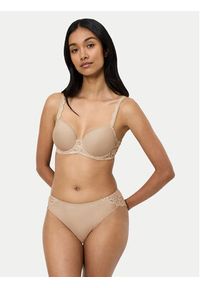 Triumph Biustonosz z fiszbiną Amourette 10214770 Beżowy. Kolor: beżowy. Materiał: syntetyk #4